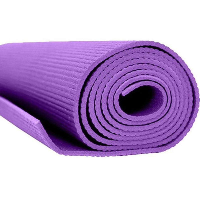 Tapete Texturizado Pilates Yoga Alongamento Exercício Espessura 4mm Dimensões 173 x 61 - Fitness