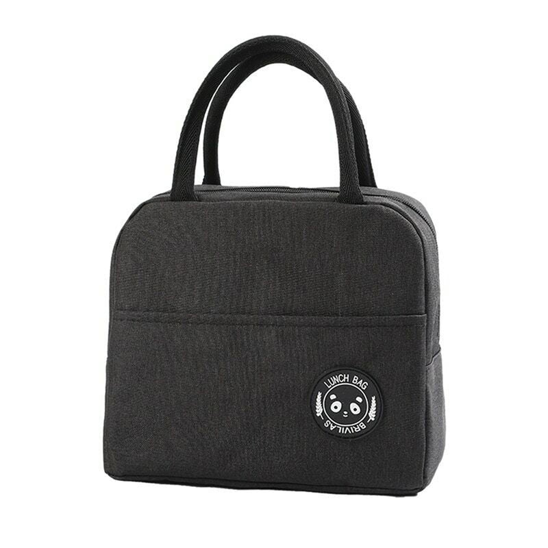 Bolsa Termica Necessaire Portatil Lancheira Dobravel Organizadora Bolso Externo Semi-Impermeavel com Alça