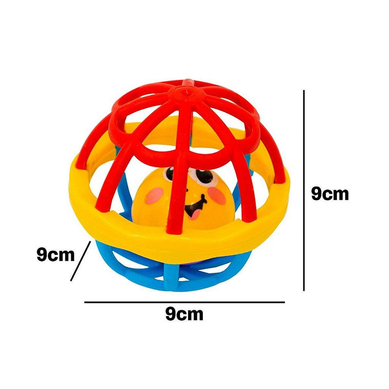 Brinquedos Para Bebes Chocalho Baby Macio Divertido Bola Mordedor