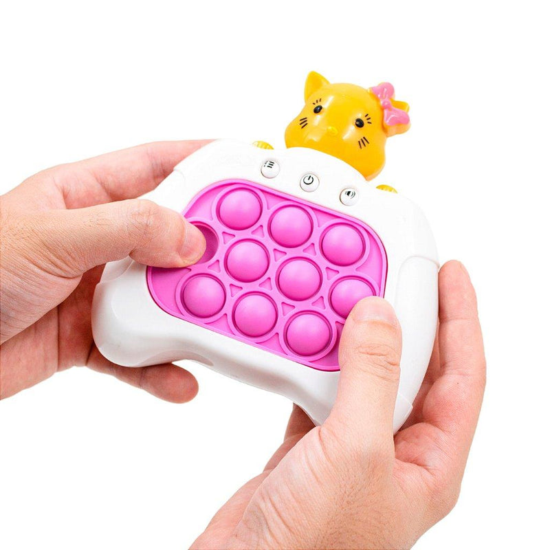 Brinquedo Pop It Eletrônico Mini Gamer Anti Stress Com Som Educativo